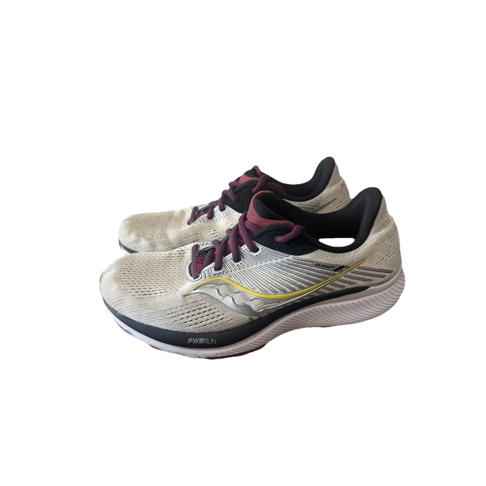 Saucony Sneakers Women's Size 8.5 Guide 14 S10655-55 Alloy Cherry‎ Running Shoes